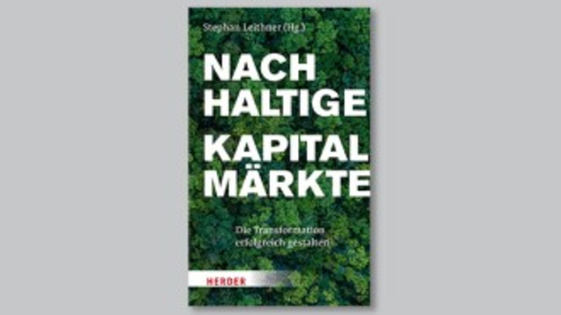 Sammelband „Nachhaltige Kapitalmärkte“ 